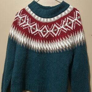 american eagle turtleneck sweater